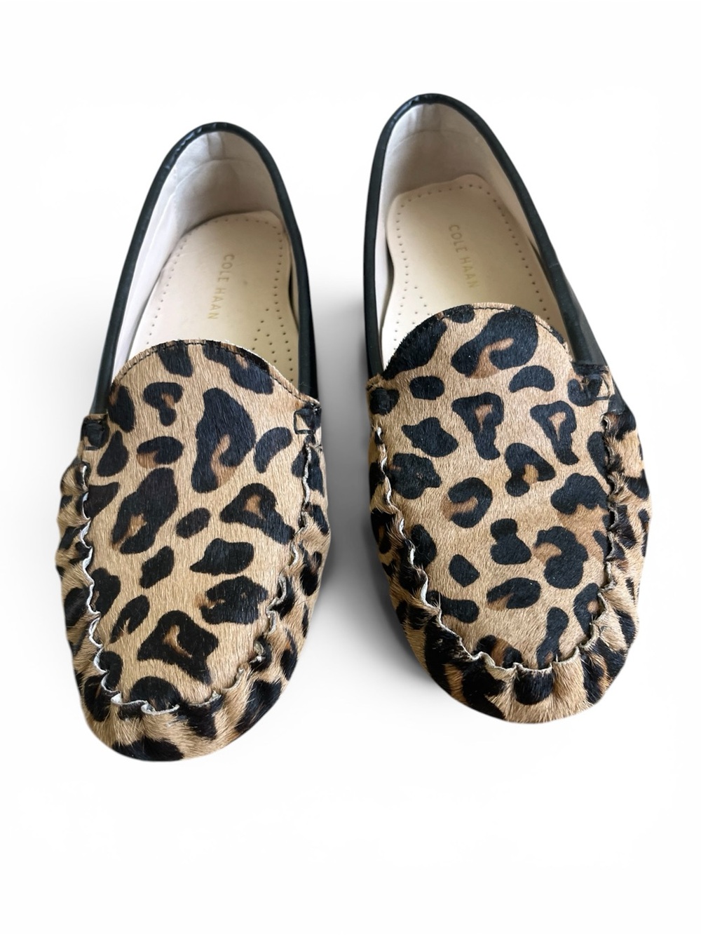 Cole Haan Driving Mocs in Animal Print. Size 8B - Picture 2 of 9
